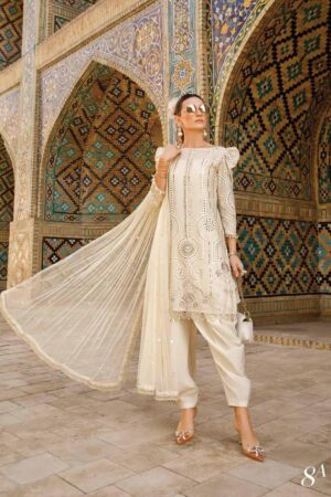 My Fashion Road Maria B Voyage Eid Unstitched Luxury Lawn 2023 | D-2308-A