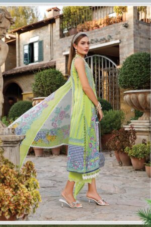 My Fashion Road Mprints by Mariab Spring Summer 2023 Unstitched Suit | 5A