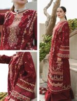 My Fashion Road Qalamkar Luxury Lawn Unstitched Collection 2023 | MIRHA