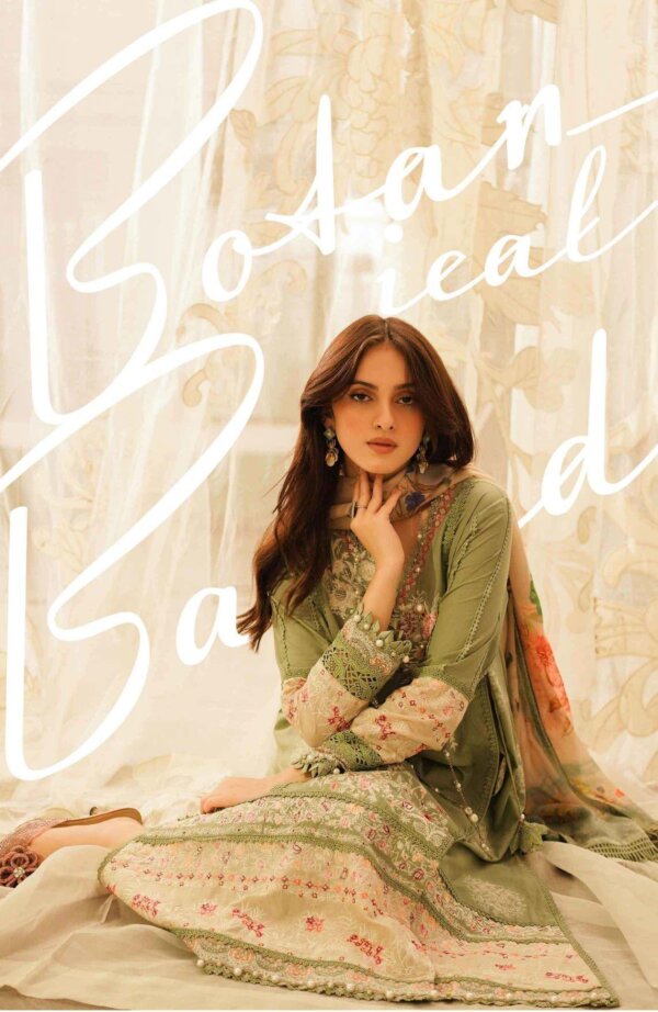 My Fashion Road Sana Safinaz Muzlin Unstitched Lawn | Spring Vol 1 2023 | 16B