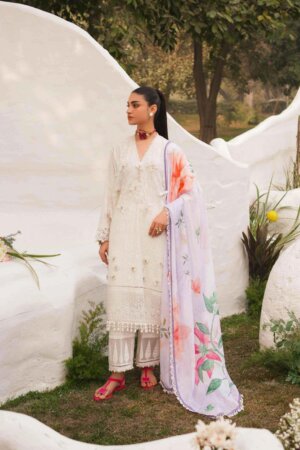 My Fashion Road Sana Safinaz Muzlin Unstitched Lawn | Spring Vol 1 2023 | 17A