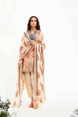 My Fashion Road Sana Safinaz Muzlin Unstitched Lawn | Spring Vol 1 2023 | 28B