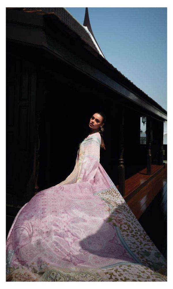My Fashion Road Varsha Ranjhaa Designer Exclusive Muslin Salwar Suit  |Purple