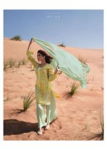 My Fashion Road Varsha Peach Exclusive Fancy Cotton Salwar Kameez | Green