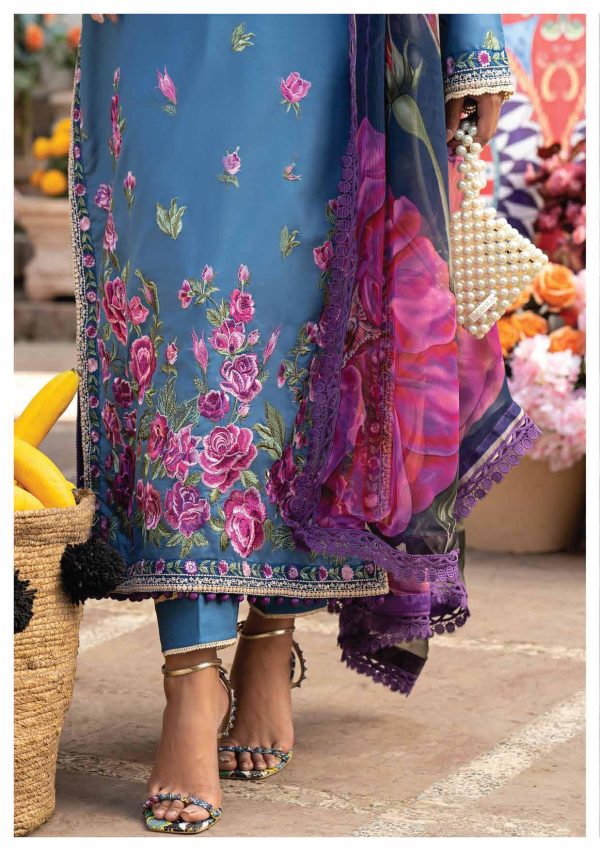 My Fashion Road Hemline by Mushq Spring Summer Lawn Unstitched Suit 2023 | MILANA