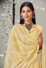 My Fashion Road Ganga Saanvi Designer Ladies Cotton Salwar Suit | Yellow