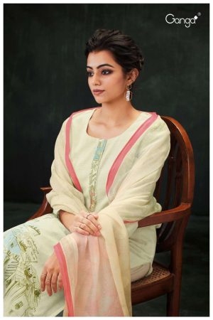 My Fashion Road Ganga Soha Fancy Exclusive Designer Cotton Suit | Green
