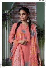 My Fashion Road Ganga Fashion Lipsa Designer Silk Ganga Suit | Peach