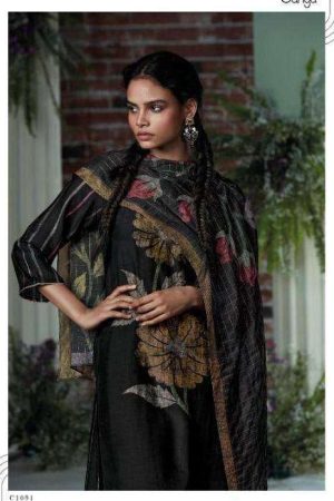 My Fashion Road Ganga Fashion Lipsa Designer Silk Ganga Suit | Black