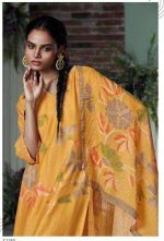 My Fashion Road Ganga Fashion Lipsa Designer Silk Ganga Suit | Yellow