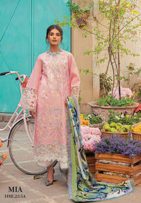 My Fashion Road Hemline by Mushq Spring Summer Lawn Unstitched Suit 2023 | MIA