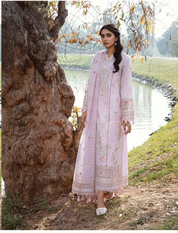 My Fashion Road Qalamkar Qline Lawn Unstitched Collection 2023 | SIBEL AK#08