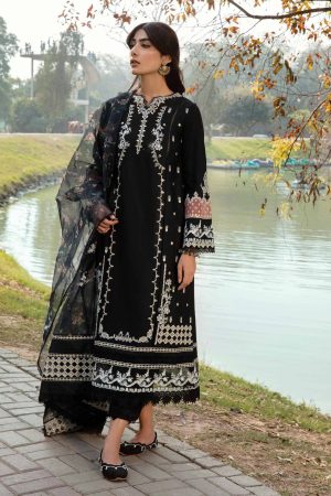 My Fashion Road Qalamkar Qline Lawn Unstitched Collection 2023 | SANCHI AK#11