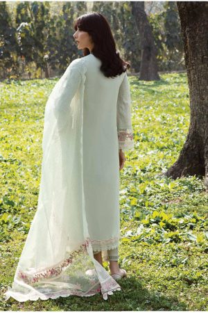 My Fashion Road Qalamkar Qline Lawn Unstitched Collection 2023 | EMHAL AK#05