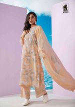 My Fashion Road Sahiba Sharon Designer Exclusive Cotton Salwar Suit | Peach