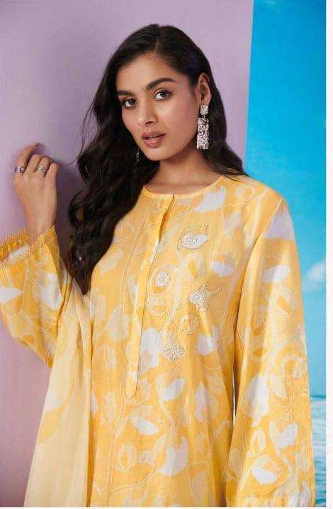 Patiala - Yellow - Salwar Kameez: Shop online Salwar Suits