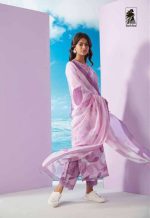 My Fashion Road Sahiba Sharon Designer Exclusive Cotton Salwar Suit | Lilac