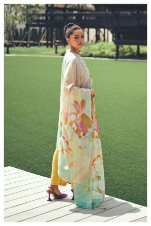 My Fashion Road Varsha Magnolia Designer Cotton Salwar Kameez | Yellow