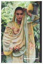 My Fashion Road Varsha Shower Of Love Designer Fancy Print Cotton Suit | Green