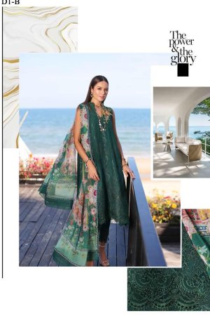 My Fashion Road Noor Luxury Chikankari Lawn 2023 by Sadia Asad | D1 – B