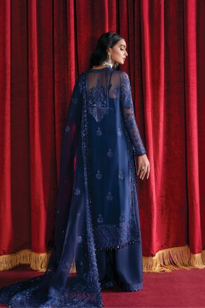 My Fashion Road Afrozeh Starlet Luxury Chiffon Unstitched Collection 2023 | Sapphire Elegance