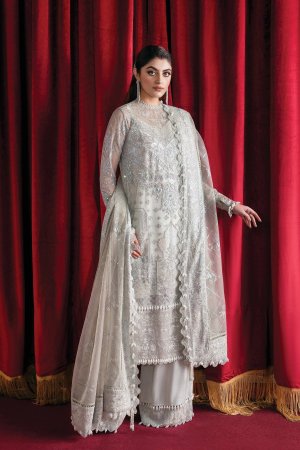 My Fashion Road Afrozeh Starlet Luxury Organza Unstitched Collection 2023 | Chantilly