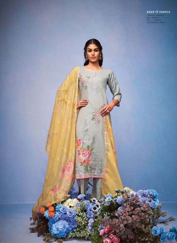 My Fashion Road Ganga Pratiksha Exclusive Fancy Cotton Ladies Suit | C-1412