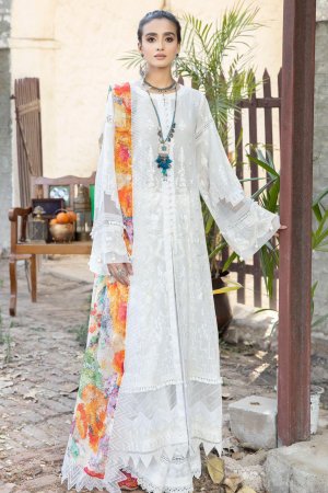 My Fashion Road Tehzeeb by Riaz Arts Embroidered Lawn Collection 2023 | TL-44
