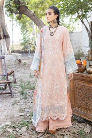 My Fashion Road Tehzeeb by Riaz Arts Embroidered Lawn Collection 2023 | TL-41