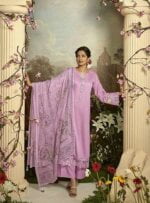My Fashion Road Kimora Heer Gulbagh Designer Fancy Cotton Salwar Kameez | Lilac
