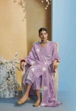 My Fashion Road Sabr Kimora Heer Pant Style Suits | Lilac