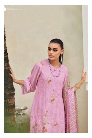 My Fashion Road Varsha Charm Of Spring Exclusive Muslin Ladies Suit | Lilac