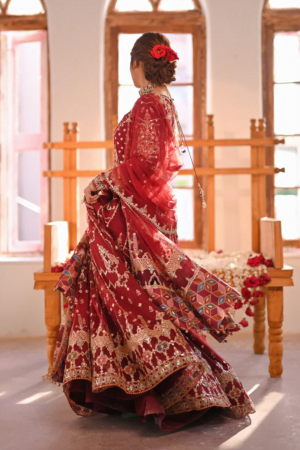 My Fashion Road Qalamkar Luxury Formals Unstitched Wedding Collection’23 | AYLA
