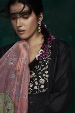 My Fashion Road Kimora Heer Farida Satin Cotton Dress Material | 9043