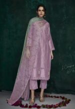 My Fashion Road Kimora Heer Farida Satin Cotton Dress Material | 9044