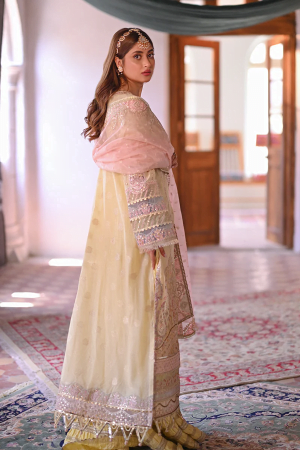 My Fashion Road Qalamkar Luxury Formals Unstitched Wedding Collection’23 | MANHA