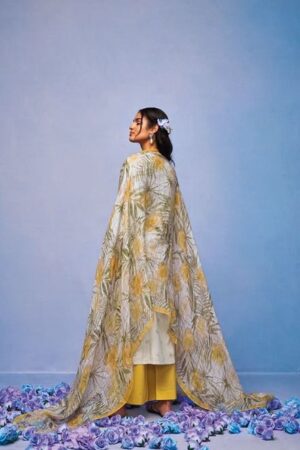My Fashion Road Ganga Gulmohar Plazzo Dress Material | C1426