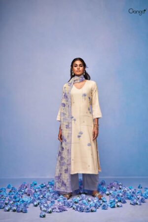 My Fashion Road Ganga Gulmohar Plazzo Dress Material | C1429