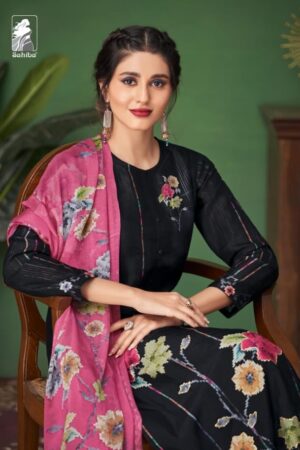 My Fashion Road Sahiba Surkh Cotton Lawn Pant Style Suit | 1365