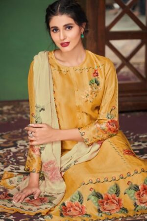 My Fashion Road Sahiba Surkh Cotton Lawn Pant Style Suit | 1375