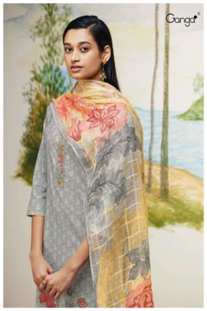 My Fashion Road Ganga Deepa Exclusive Designer Print Cotton Suit | S1613-A
