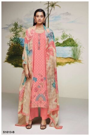 My Fashion Road Ganga Deepa Exclusive Designer Print Cotton Suit | S1613-B