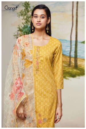 My Fashion Road Ganga Deepa Exclusive Designer Print Cotton Suit | S1613-C