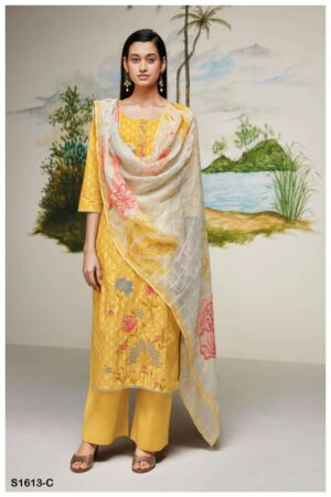 My Fashion Road Ganga Deepa Exclusive Designer Print Cotton Suit | S1613-C