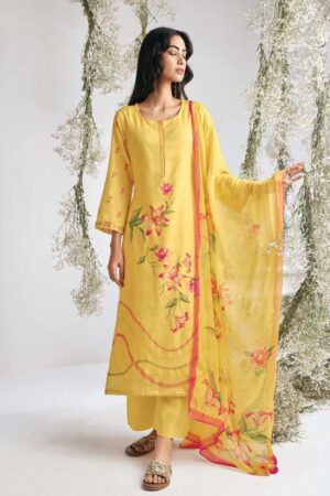 My Fashion Road Ganga Dione Fancy Print Premium Cotton Branded Ladies Suit | C1443