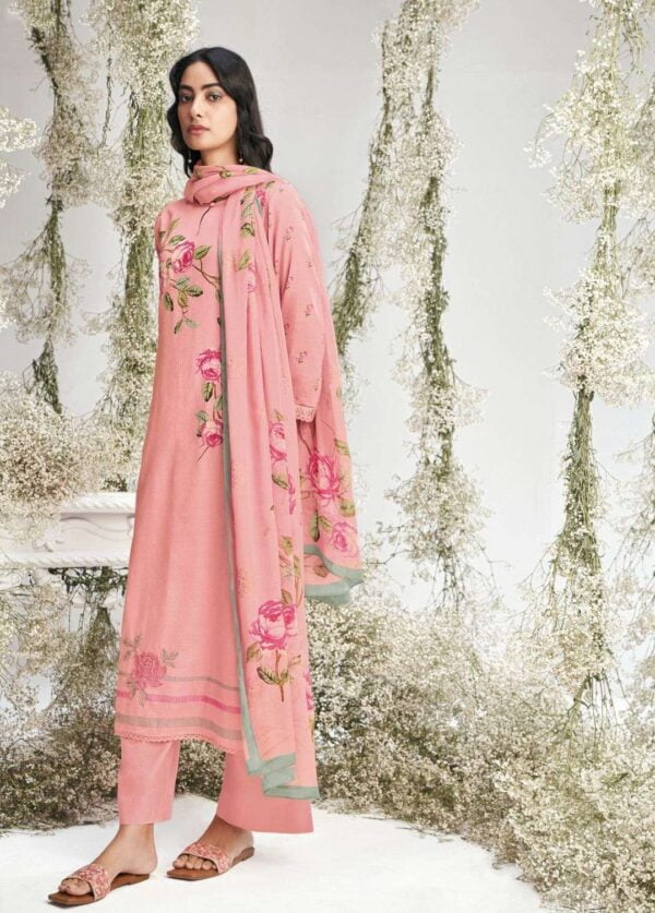 My Fashion Road Ganga Dione Fancy Print Premium Cotton Branded Ladies Suit | C1439