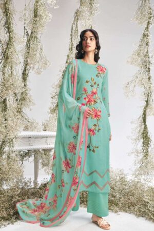 My Fashion Road Ganga Dione Fancy Print Premium Cotton Branded Ladies Suit | C1440