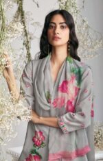 My Fashion Road Ganga Dione Fancy Print Premium Cotton Branded Ladies Suit | C1441