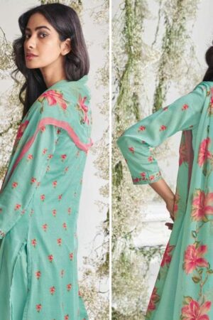 My Fashion Road Ganga Dione Fancy Print Premium Cotton Branded Ladies Suit | C1440