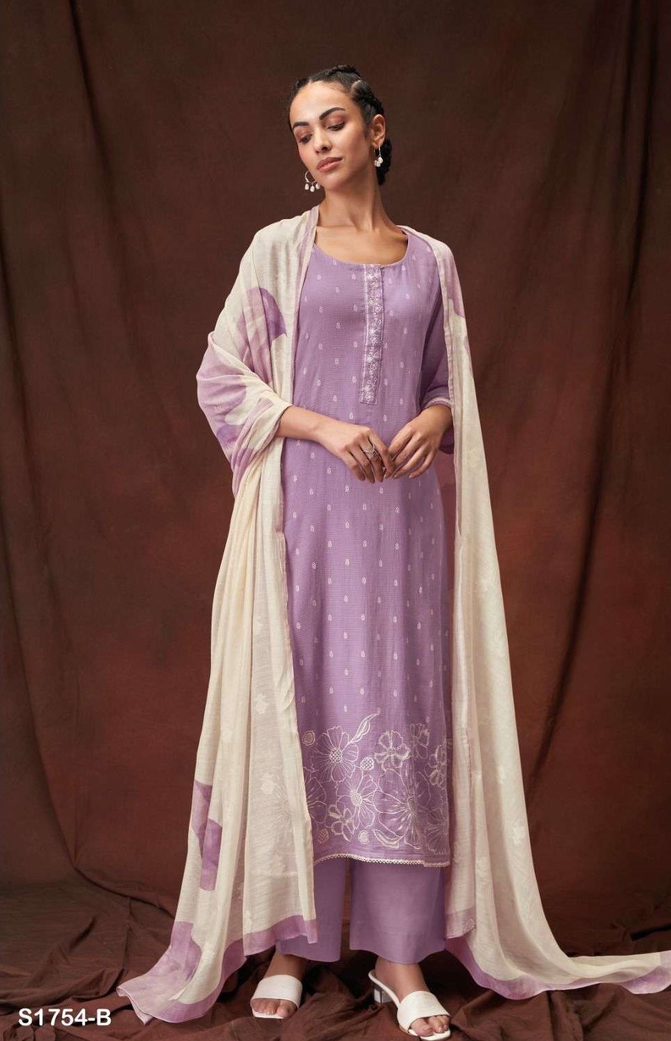 New Purple Colour Pakistani Long Dress Material @ 48% OFF Rs 1359.00 Only  FREE Shipping + Extra Discount - Dress Material, Buy Dress Material Online, Salwar  suit, Desginer Suit, Buy Desginer Suit,